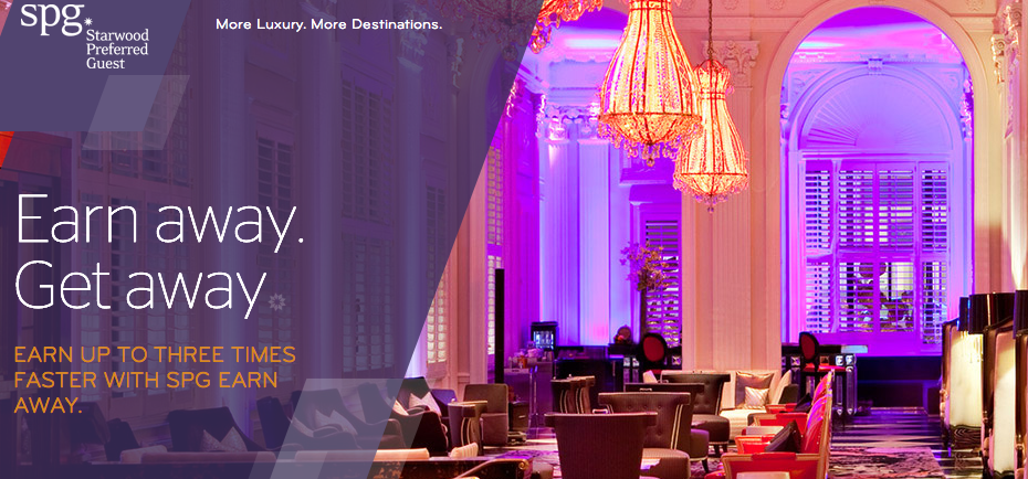 Starwood’s Earn Away Get Away Summer Promotion