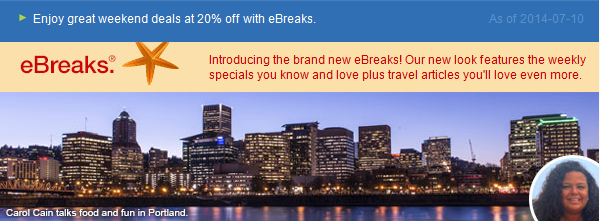 Marriott eBreaks for July 17-20 at 20% Off