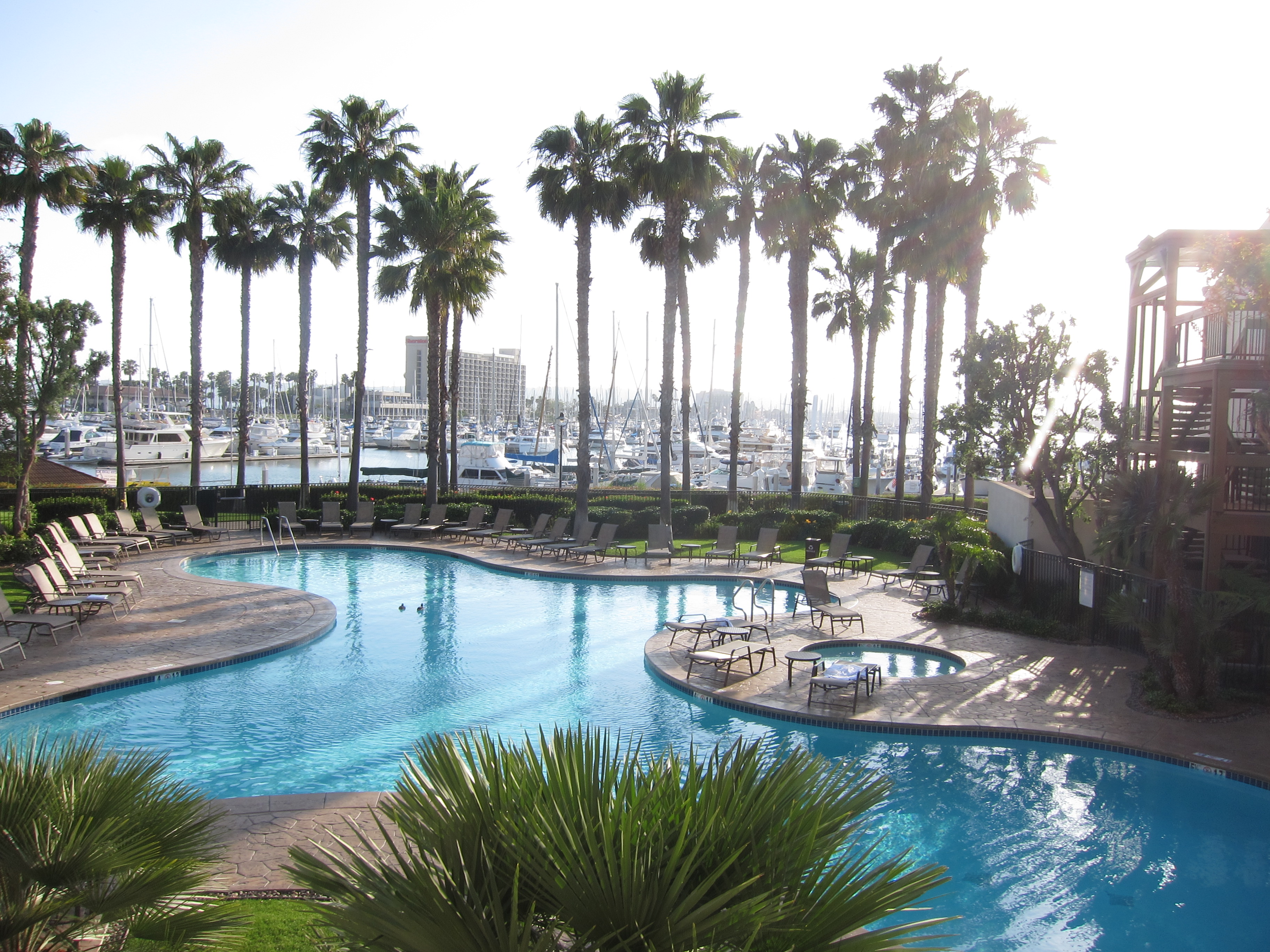 Room Review: Sheraton San Diego Hotel & Marina, Lanai Townhouse Suite
