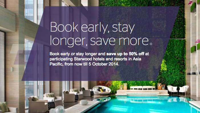Save Up to 50% With 2 New SPG Offers for Asia Pacific and…California?