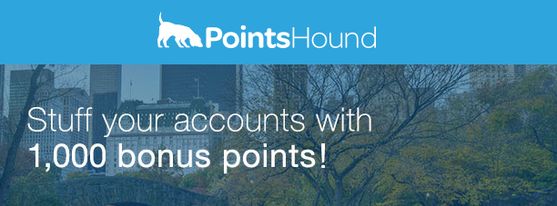 Earn 1,000 Bonus Points with PointsHound Flash Sale