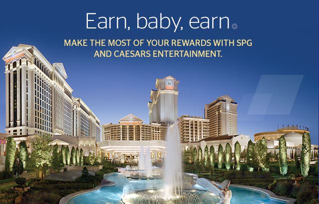 Save Up To 33% When Redeeming Starpoints at Caesars Hotels