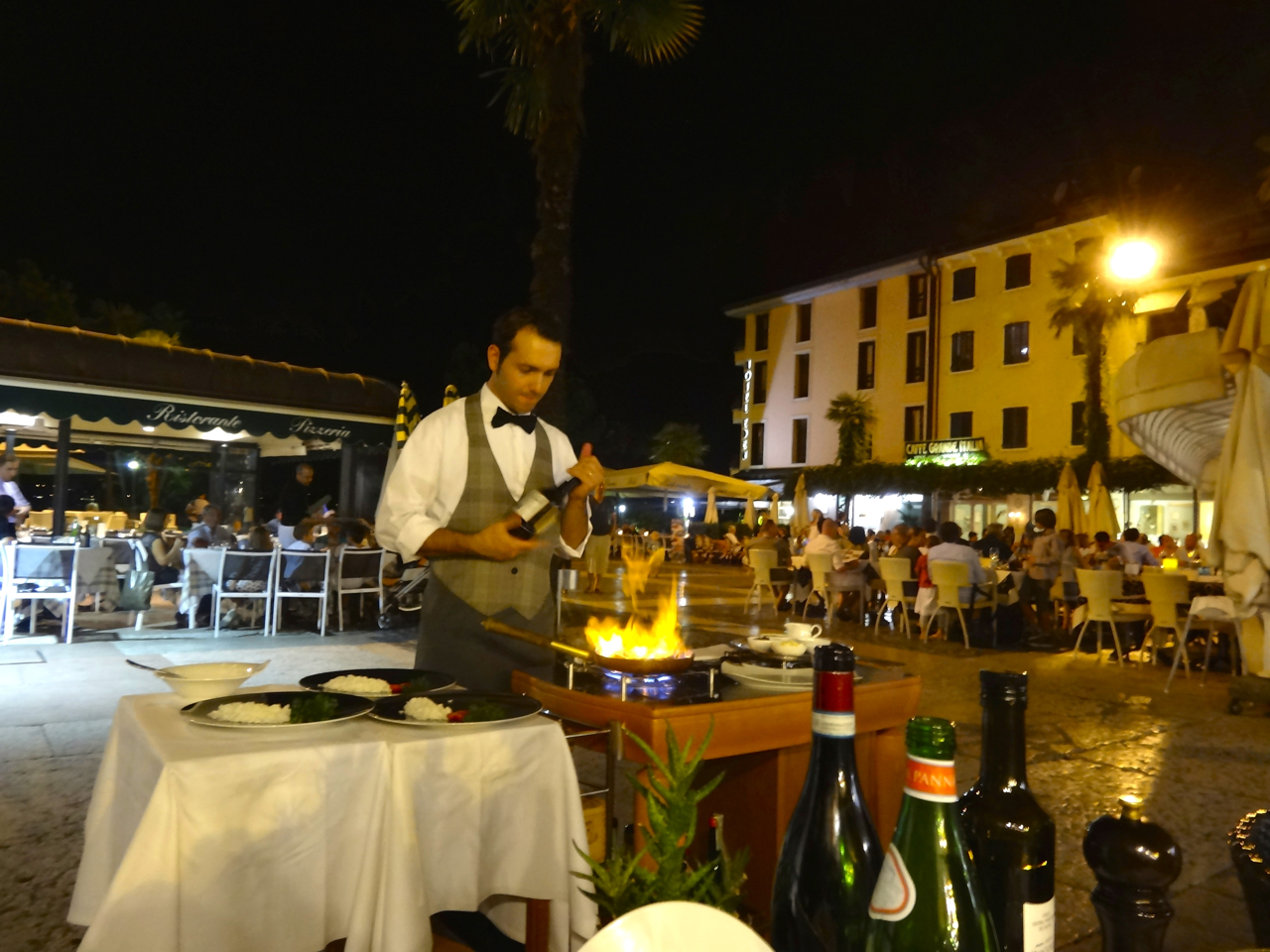Magic in Italy: Dinner in Sirmione