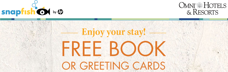 Stay At Omni Hotels and Get a Free Photo Book or Free Greeting Cards