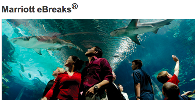 Marriott eBreaks for May 14 – May 17, 2015 at 20% Off