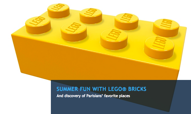 Hilton Paris Opera’s Lego Summer Freebie