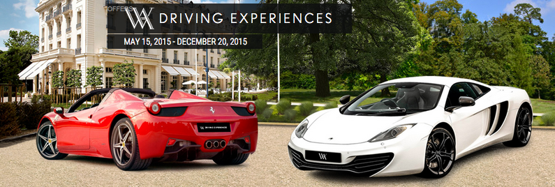 Drive 3 Supercars With Waldorf Astoria’s Driving Experience