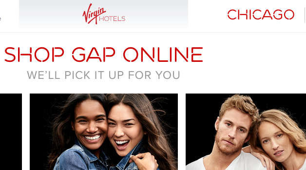 How to Shop Gap Right From Your Virgin Hotel Room
