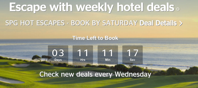 SPG Hot Escapes Plus 31 Days of Giveaways – Day 23