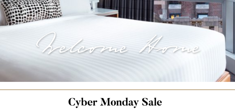 Cyber Monday Hotel Deals 2016