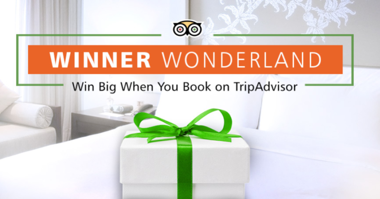 What Prize Did you Win in TripAdvisor’s Winner Wonderland Game?