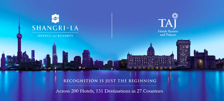 Shangri-La and Taj Hotels to Create Joint Warmer Welcomes Loyalty Program