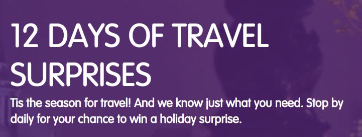 Cool Hotel Holiday Contests to Enter, Plus Enter Day 2 of the 12 Days of Giveaways