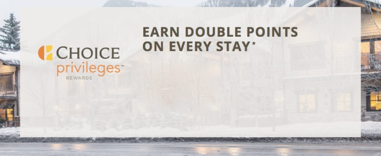 Promo: Double Points at Choice Hotels