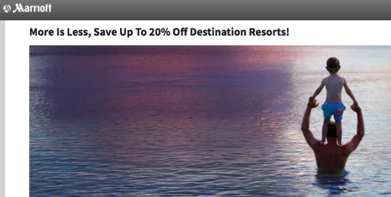 Up to 25% off Marriott in Caribbean and Latin America