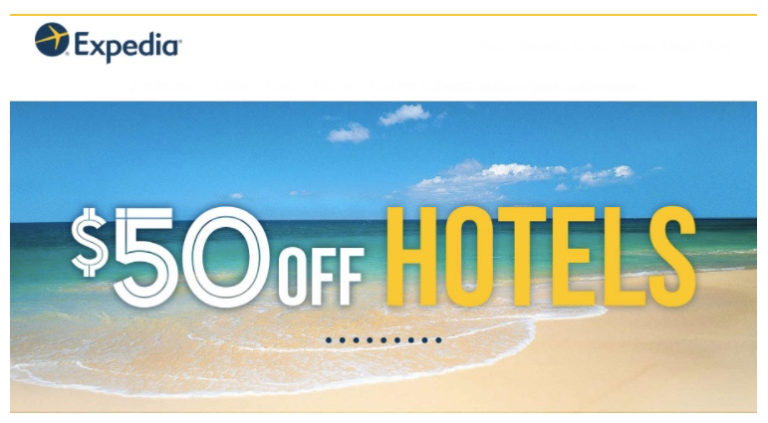 [Expired] Expedia $50 off $200 Flash Coupon Good Today Only
