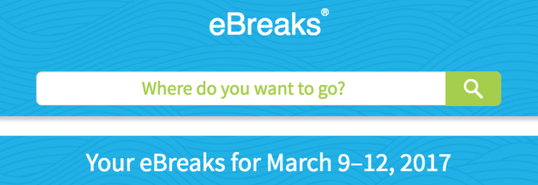 Marriott eBreaks for March 9-12, 2017 at 20% Off