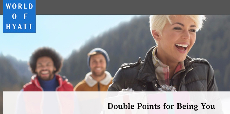 Hyatt End of Year Double Points Promotion